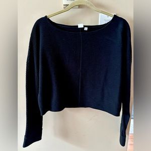 Black work sweater shirt